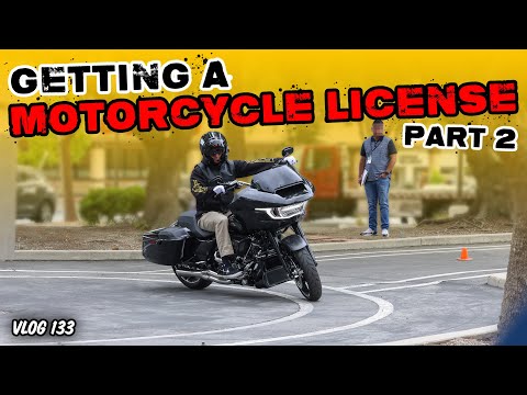 Did He Fail? Getting A Motorcycle License | Part 2 - Vlog 133