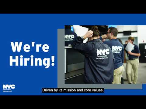 NYC Emergency Management: Join Us!