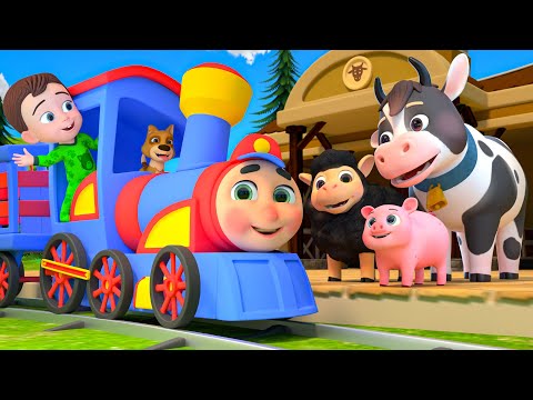 La Canción del Tren Chu Chu | Lalafun Canciones Infantiles y Música para Chicos