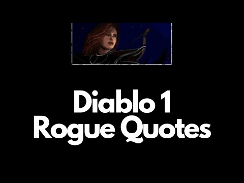 Diablo 1 | Rogue Quotes