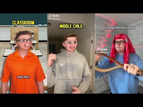 Try Not To Laugh Watching Luke Davidson [2 HOURS] TikToks Compilation By Vine Edition✔