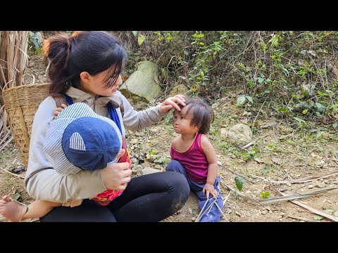 17 year old single mother - lost baby - harvesting papayas to sell - completing the house