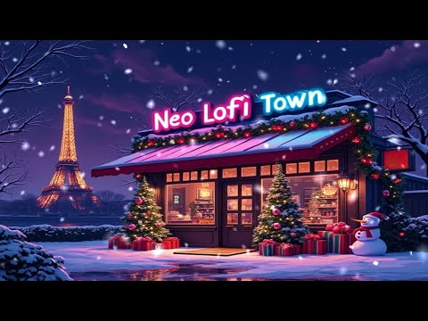 Cozy Christmas Coffee Shop ☕🎄❄️ – Lofi Hip Hop Beats for Studying, Relaxing, and Chilling 🌨️✨🎶