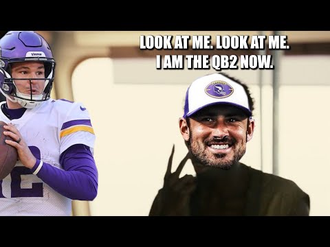 Could Daniel Jones Be the Vikings QB2 for the Playoffs? 👀👀👀