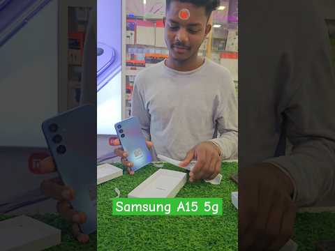 Samsung galaxy a15 5g unboxing with happy customer