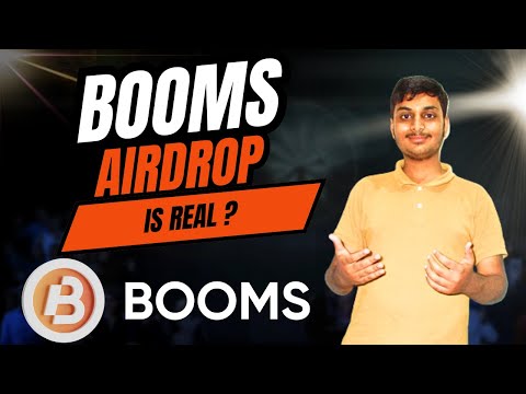 Booms Airdrop is real | Booms Airdrop