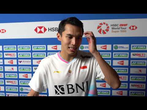 Jonathan Christie on reaching Finals Day at the YONEX All England!