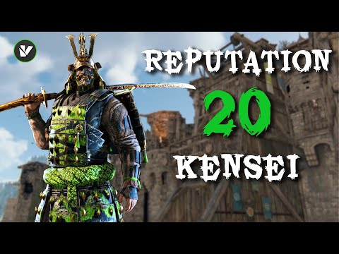 For Honor KENSEI Reputation 20 Gameplay | Road To Reputation 70