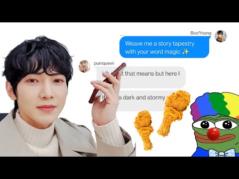 🎃 ATEEZ texts 🎃 - ThE oNe WhErE hOnGjOoNg Is EvErYoNe'S sLeEp PaRaLySiS dEmOn (part 2)