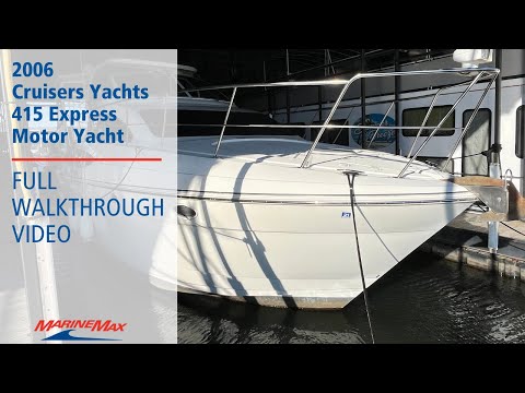 2006 Cruisers Yachts 415 Express Motor Yacht | MarineMax Greenville