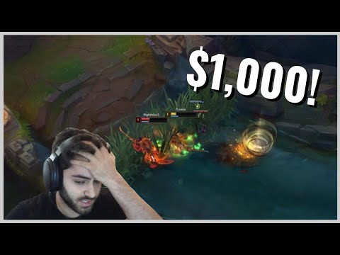 Yassuo vs Nightblue3 Yasuo 1v1 ($1000 Bet)