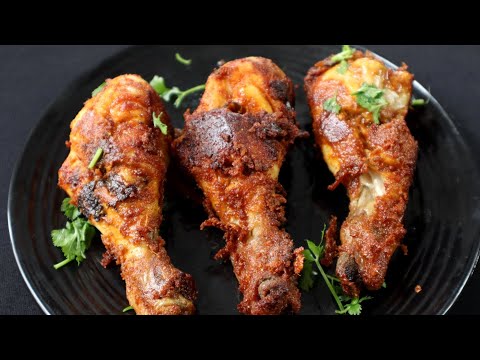 No Oven SPECIAL DRY CHICKEN LEG PIECE FRY 😋😋👌 Spicy Drumstick chicken fry recipe | #chickenrecipe