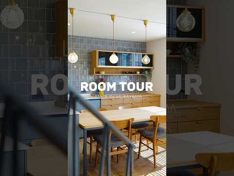 【 Room Tour 】 限られたスペースで最大限のこだわりを⸝⸝３階建コンパクト住宅⌂﻿ #shorts #roomtour #3階建て