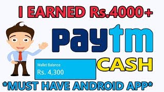 Best ever android app to earn unlimited paytm cash