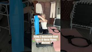 Now I know! @PilatesOnDemand showed 2 #resistancebands options #athomeworkout #pilateshomeworkout