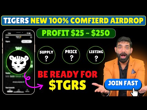 Tigers AirDrop | New Crypto AirDrop | New Mining AirDrop | New Tigers AirDrop | AirDrop Withdrawal