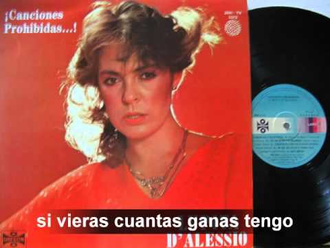 si vieras cuantas ganas tengo - lupita d´alessio -