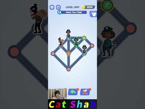 Catch The Thief Level 1097 /警察抓小偷 / Catch The Thief Game : Help Police