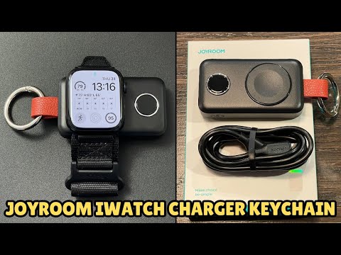 JOYROOM Keychain-Style Wireless Charger – 2000mAh Wireless Solution for Apple Watches