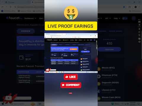 Faucetpay Live Proof Earning 🤑 || Earing Crypto || Link in Description 👇🏻