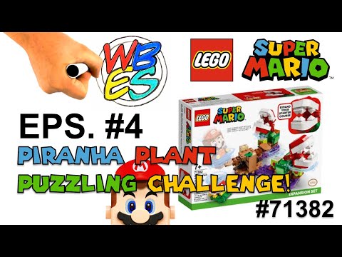 WBES: Lego Super Mario - Ep #4: Piranha Plant Puzzling Challenge (71382)