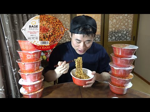 【334kcal】BASE PASTAの旨辛まぜそばそばをガチreviewします！【タンパク質27g】