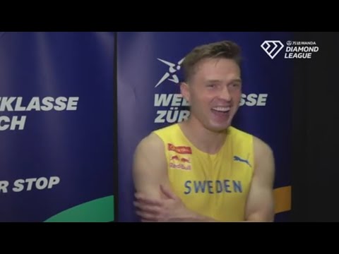 Karsten Warholm on his 100m race against Mondo Duplantis