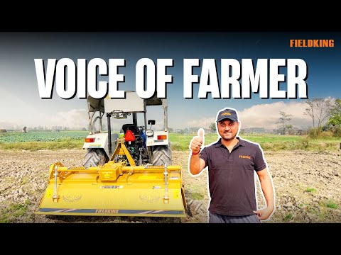 Voice of Farmer | Fieldking Gold Rotavator | Best Rotavator in India