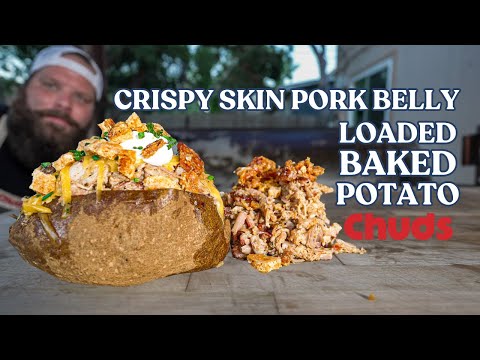 Crispy Pork Loaded Baked Tater! | Chuds BBQ