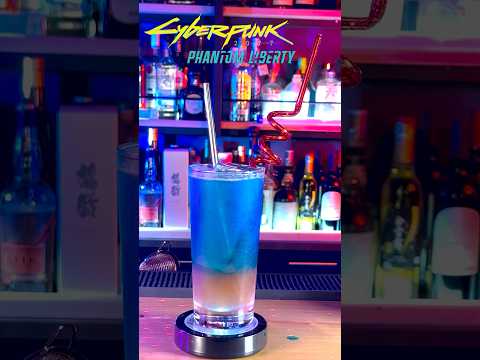 Cyberpunk phantom liberty #cocktail #cdprojektred #drink #cyberpunk2077 #cyberpunkphantomliberty