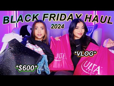 BLACK FRIDAY HAUL! + VLOG *2024*