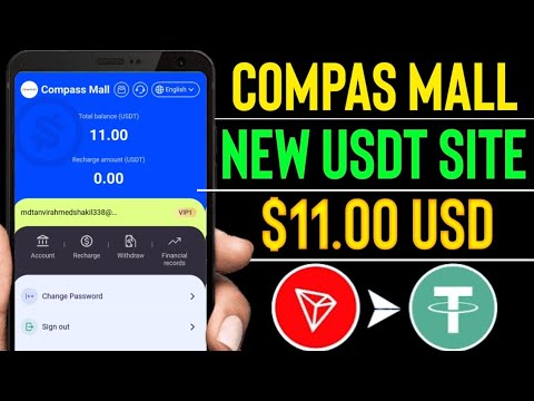 USDT mining website in 2024! The USDT mining website is online today! USDT money making website