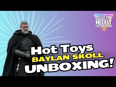 Hot Toys Baylan Skoll Live Unboxing