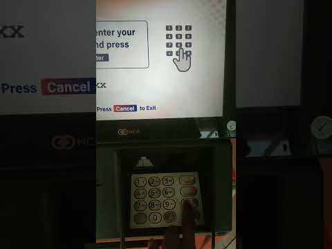 How to Withdraw 500 rupes money in bank of baroda atm machine.