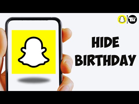 How to Hide Birthday on Snapchat