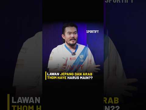 Sportifyers, siapa disini yang setuju Thom haye dimainkan saat lawan Jepang dan Arab? #fyp