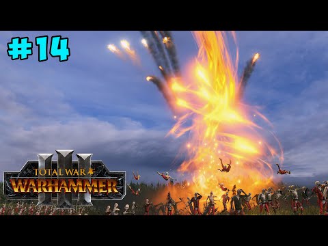 Best Fire Tornados Ever Witnessed!| Chaos Dwarves 3 Player Coop | Warhammer 3 - Immortal Empires #14