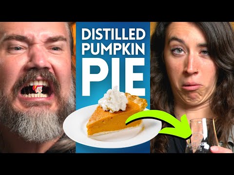 How to make ALCOHOL from PUMPKIN PIE | Will It Distill?