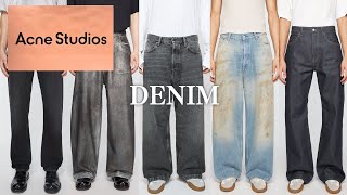 【Acne Studios】24AWも大活躍するデニムを5つだけ紹介します