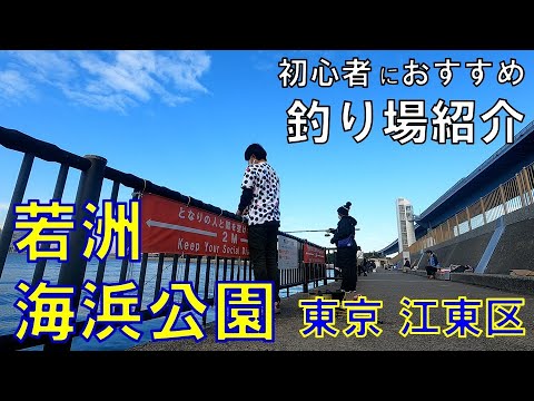 釣り場紹介【東京 若洲海浜公園】初心者でも安全＆快適 電車釣行 手ぶらもOK