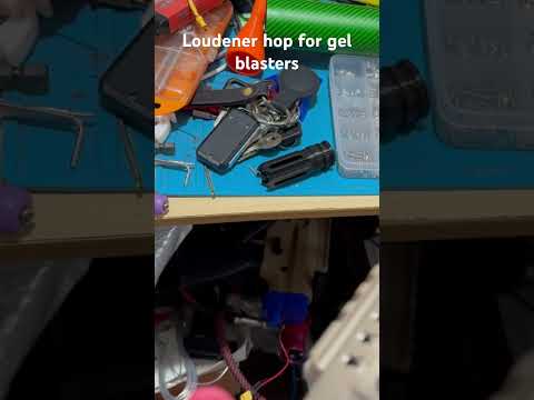 3d printed loudener hop up for gel blasters