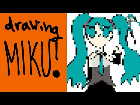 Drawing Hatsune Miku *cute!*