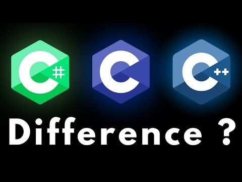 The Difference Between "C" Languages in 90 seconds