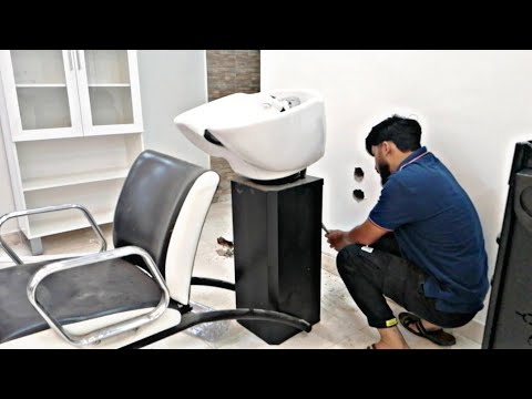 HOW TO INSTALL A SHAMPOO SINK | HOW to Install A Shampoo Sink AT Home