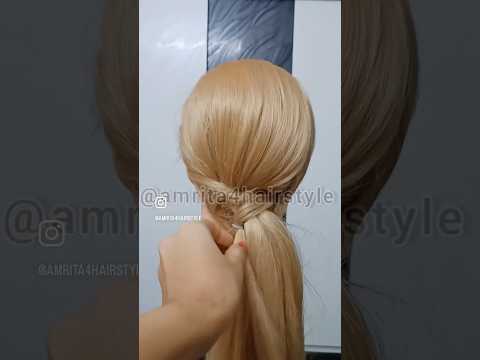 Quick ponytail hack #ytshorts #hairstyletutorial #hairstyle