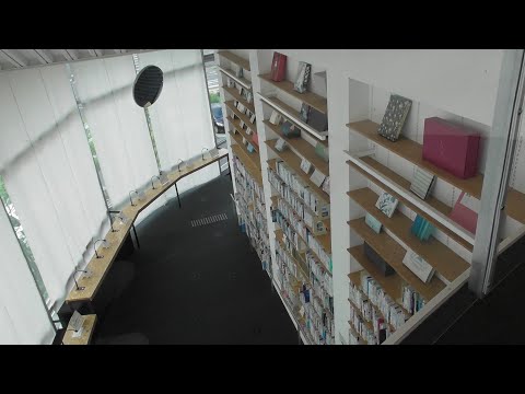 太田市美術館・図書館　バリアフリー情報　電動車椅子コンビで行ってみた！