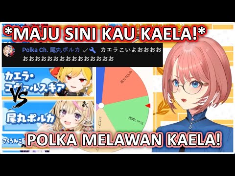 POLKA Langsung Nongol Dichat Saat Tau Lawannya Adalah KAELA | (Hololive Clips)