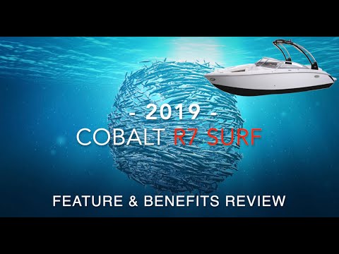 2019 Cobalt R7 Surf presented by Jake Peerson of Futrell Marine