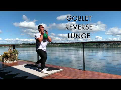 Goblet Reverse Lunge