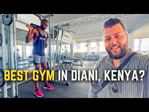 🇰🇪 The Best Place to Work Out in Diani Kenya - STUNNING VIEWS!